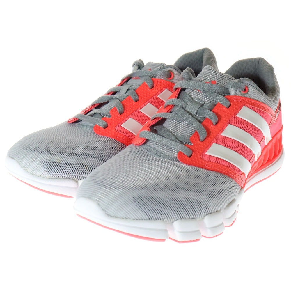 adidas(アディダス) CC REVOLUTION W シーシー レボリューション ダブリュー ローカットスニーカー レディース グレー/レッド US7.5/24.5cm B24219