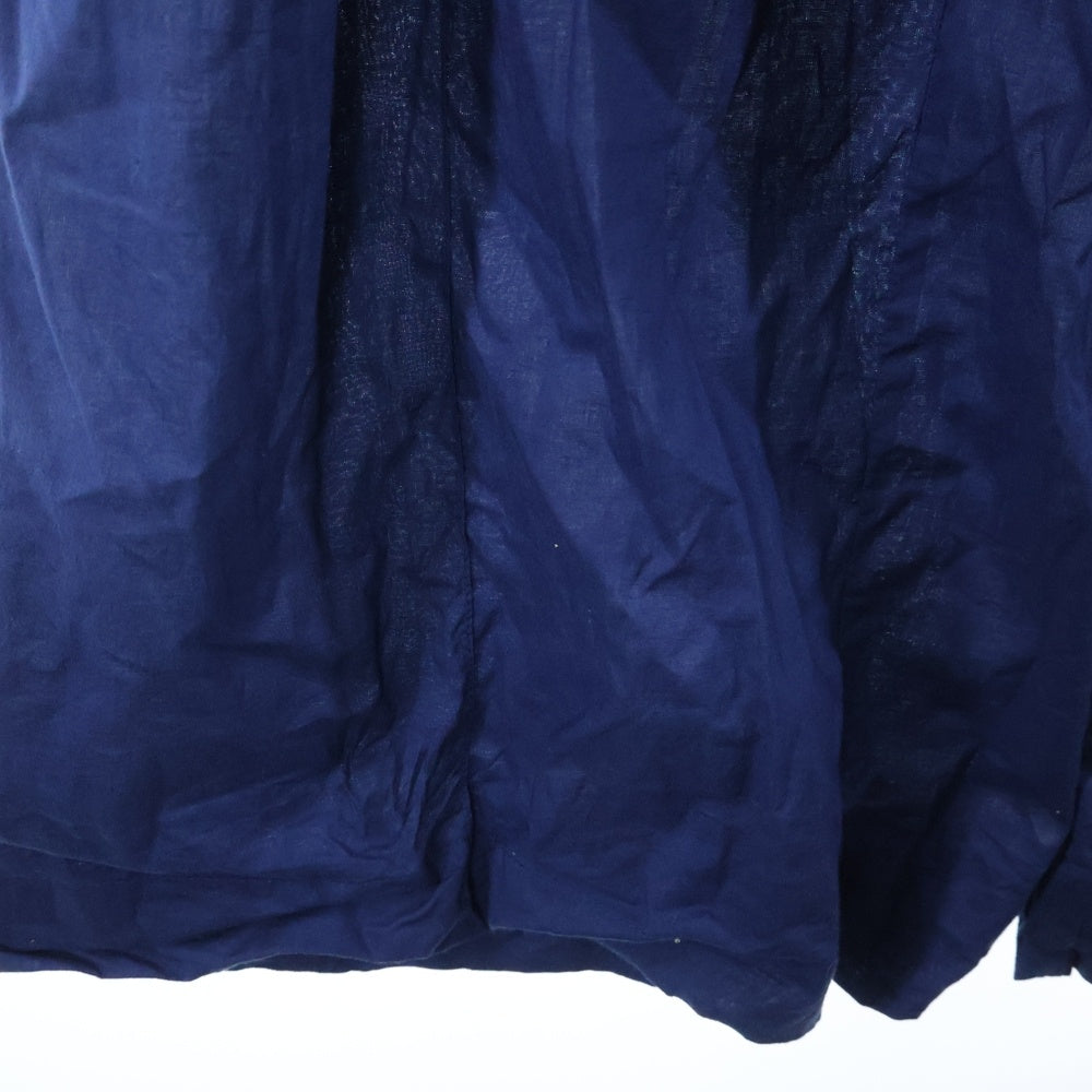 Desigual(デシグアル) 花刺繍 ベルト付き 半袖ジャンプスーツ つなぎ レディース ブルー 23WWPWX0