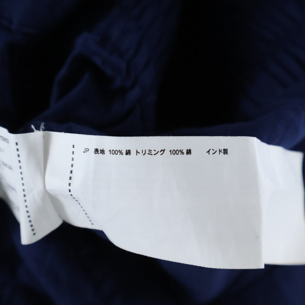 Desigual(デシグアル) 花刺繍 ベルト付き 半袖ジャンプスーツ つなぎ レディース ブルー 23WWPWX0