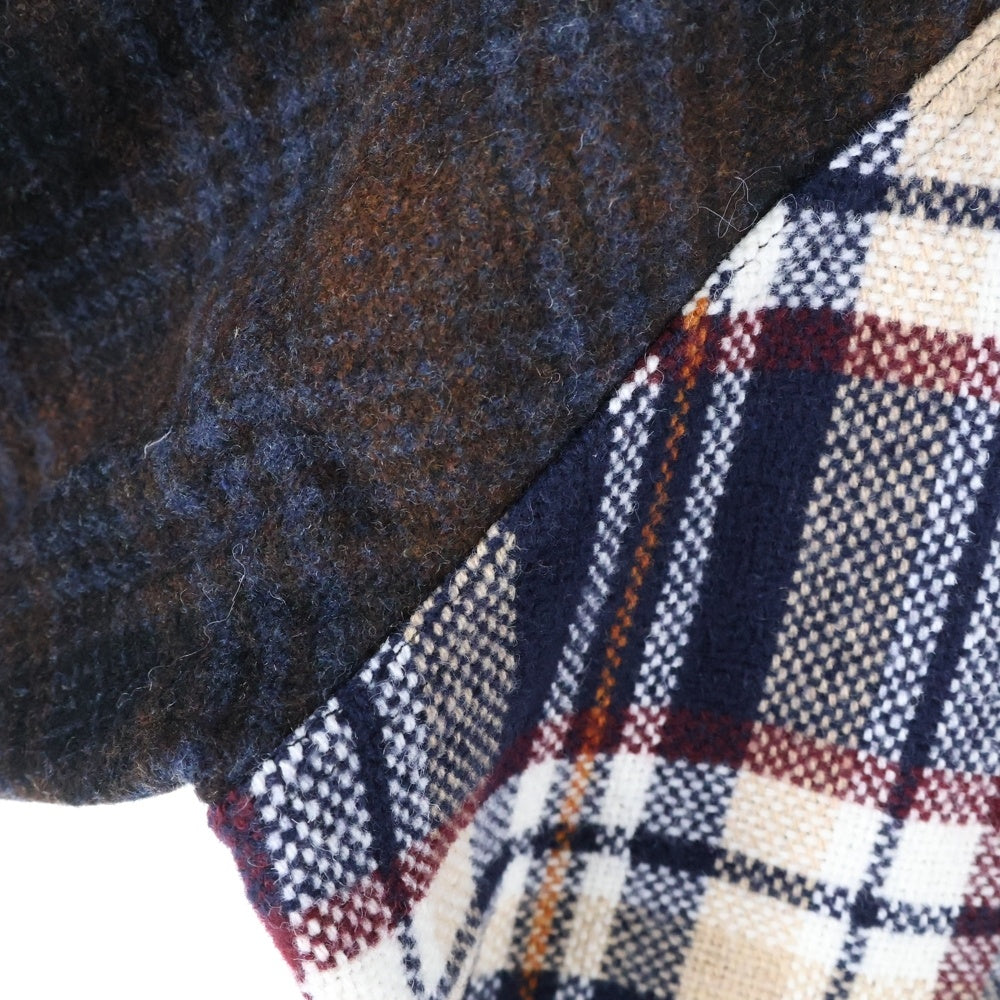 Desigual(デシグアル) チェック柄 1ポケット クルーネックニットセーター レディース マルチカラー 22WWSK04