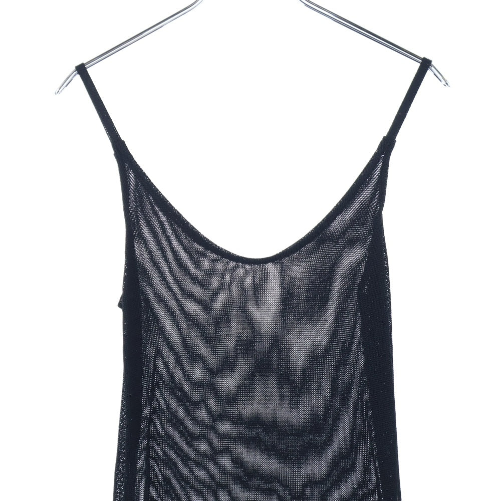 NO BRAND(ノーブランド) TORRAZZO DONNA (トラッゾドンナ) レーヨン ノースリーブワンピース ドレス レディース ブラック 654711