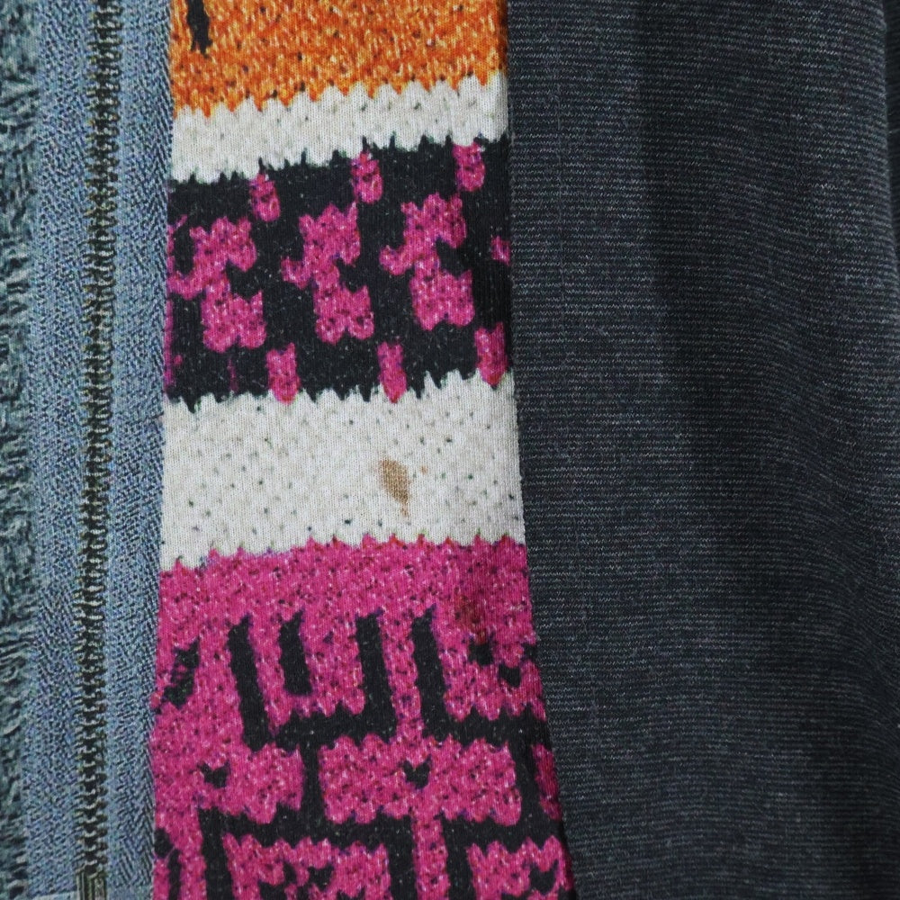 Desigual(デシグアル) フロントデザイン 長袖ワンピース ドレス レディース グレー 39V2047