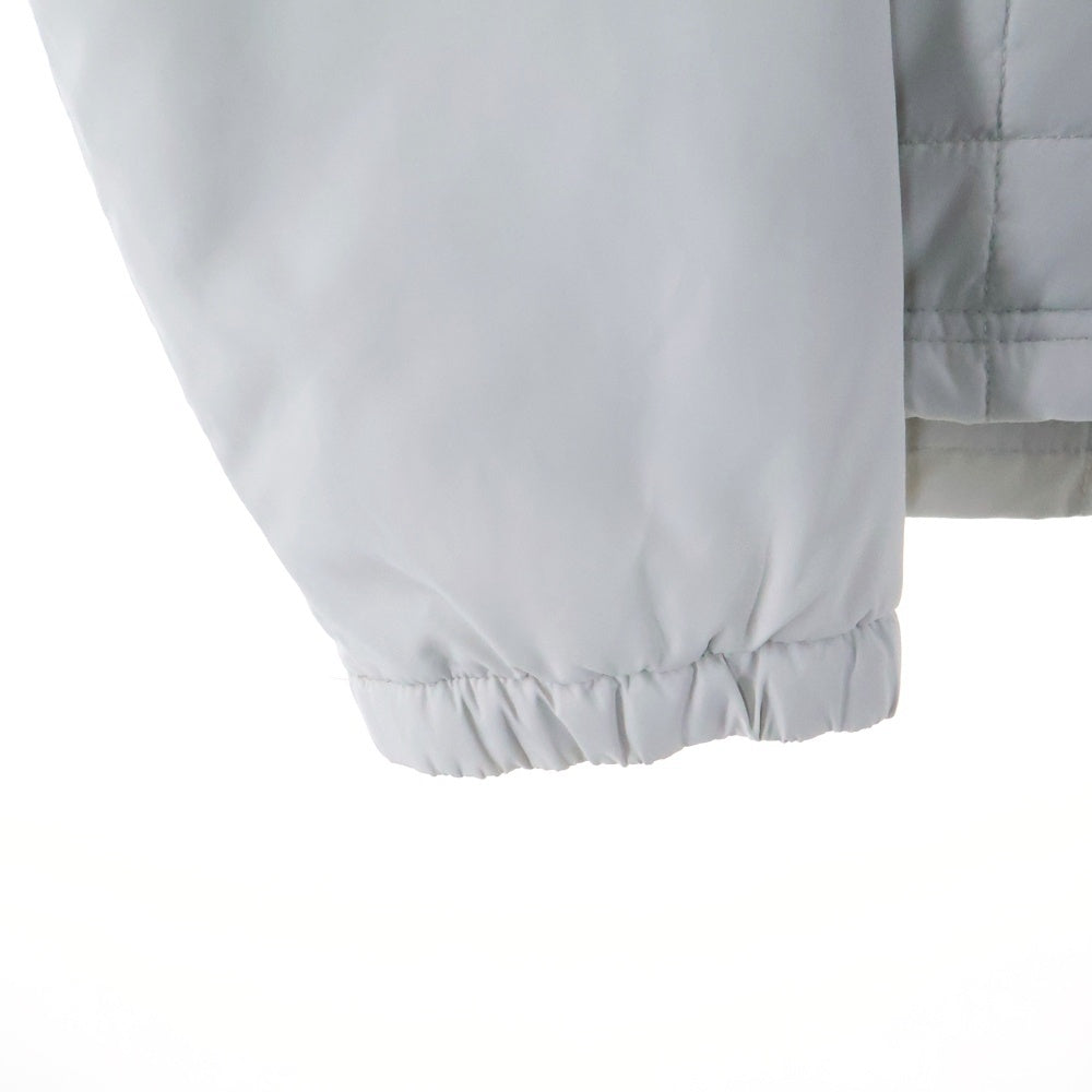 MIZUNO(ミズノ) ロゴ刺繍 サイド切り替え ジップアップジャケット ホワイト/ブラック A87JF-390