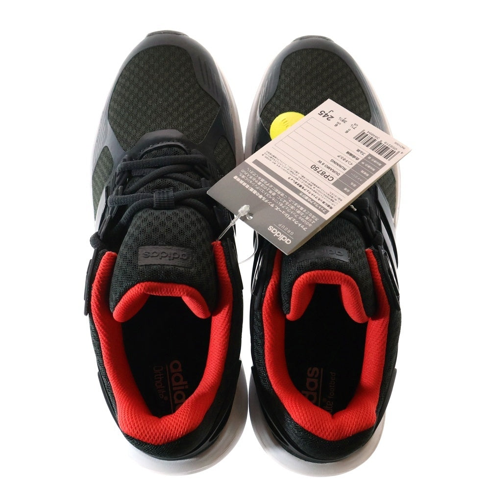 adidas(アディダス) DURAMO 8 W デュラモ ダブリュー ローカットスニーカー レディース ブラック US7.5/24.5cm CP8750