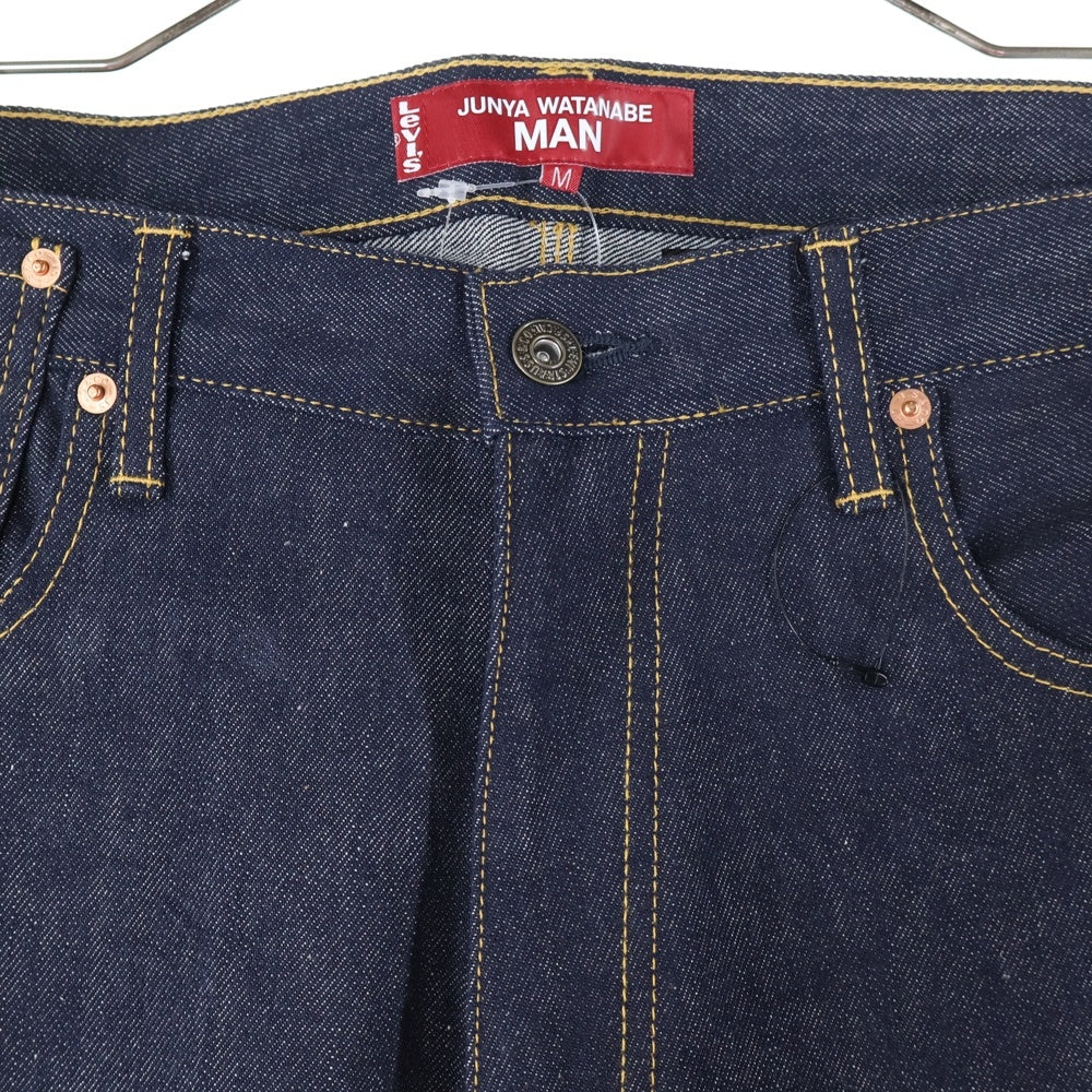 JUNYA WATANABE COMME des GARCONS(ジュンヤワタナベ コムデギャルソン) 24SS ×Levis リーバイス ジップフライ リジッドデニム インディゴ WM-P907 AD2023