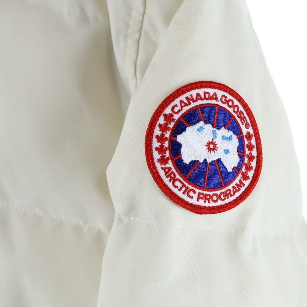 CANADA GOOSE(カナダグース) SHELBURNE PARKA シェルバーン パーカ ジップアップフーデッドファーダウンジャケット ホワイト レディース 3802LA