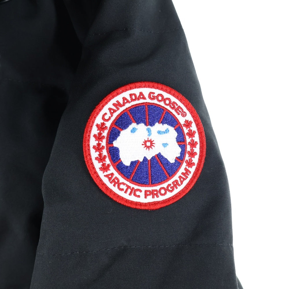 CANADA GOOSE(カナダグース) CHELSEA PARKA チェルシーパーカー ジップアップフーデットファーダウンジャケット レディース ブラック 3804L