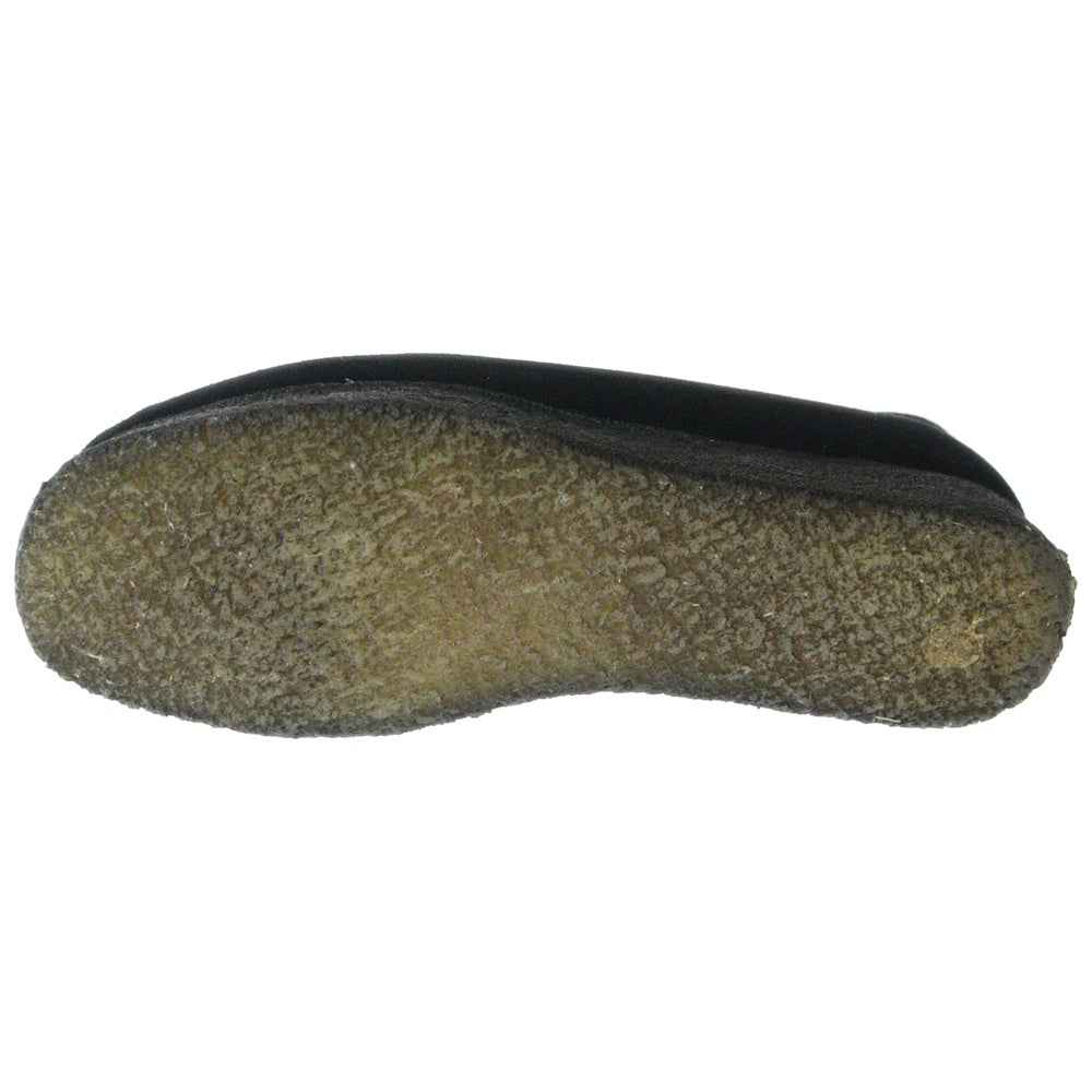 Clarks(クラークス) WALLABEE ワラビーブーツ スウェードローカットシューズ ブラック レディース US7/23.5cm 11826