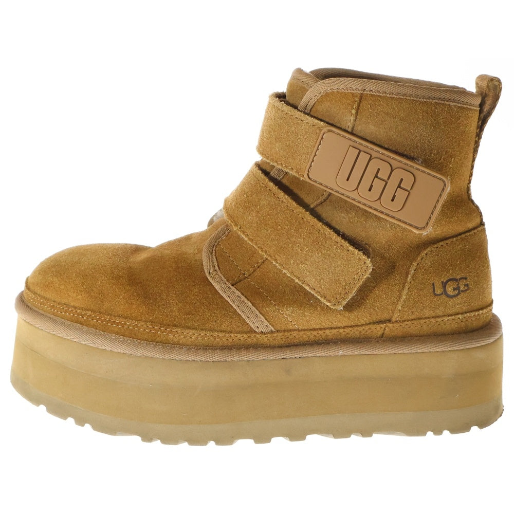 UGG(アグ) NEUMEL PLATFORM ニューメル ムートンブーツ レディース ブラウン US7/24cm 1130554