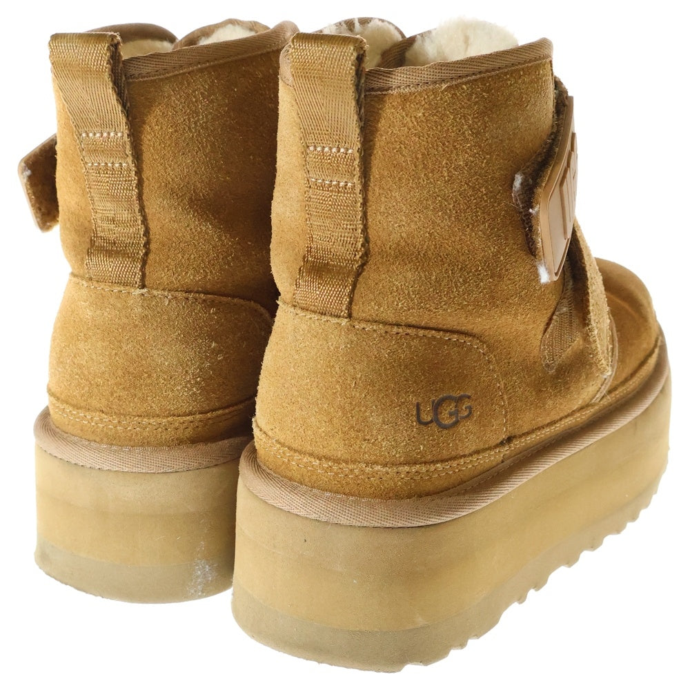 UGG(アグ) NEUMEL PLATFORM ニューメル ムートンブーツ レディース ブラウン US7/24cm 1130554