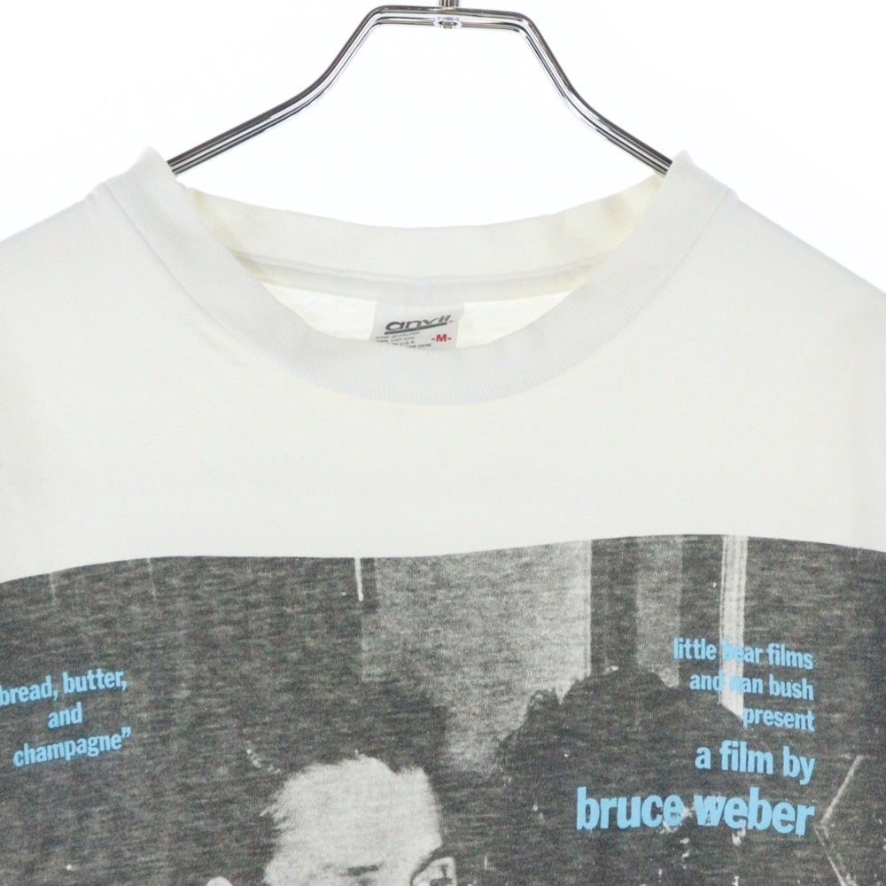 VINTAGE(ヴィンテージ) 80S VINTAGE BRUCE WEBER LET'S GET LOST CHET BAKER ANVIL ヴィンテージ USA製 ブルースウェーバー レッツゲットロスト 両面プリント クルーネック半袖Tシャツ