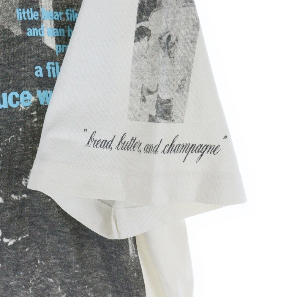 VINTAGE(ヴィンテージ) 80S VINTAGE BRUCE WEBER LET'S GET LOST CHET BAKER ANVIL ヴィンテージ USA製 ブルースウェーバー レッツゲットロスト 両面プリント クルーネック半袖Tシャツ