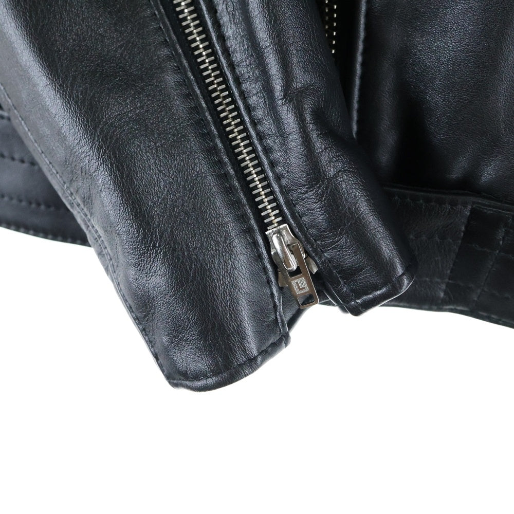 Lewis Leathers(ルイスレザー) 441T CYCLONE TIGHT FIT サイクロン タイトフィット カウハイド レザー ダブルライダースジャケット ブラック