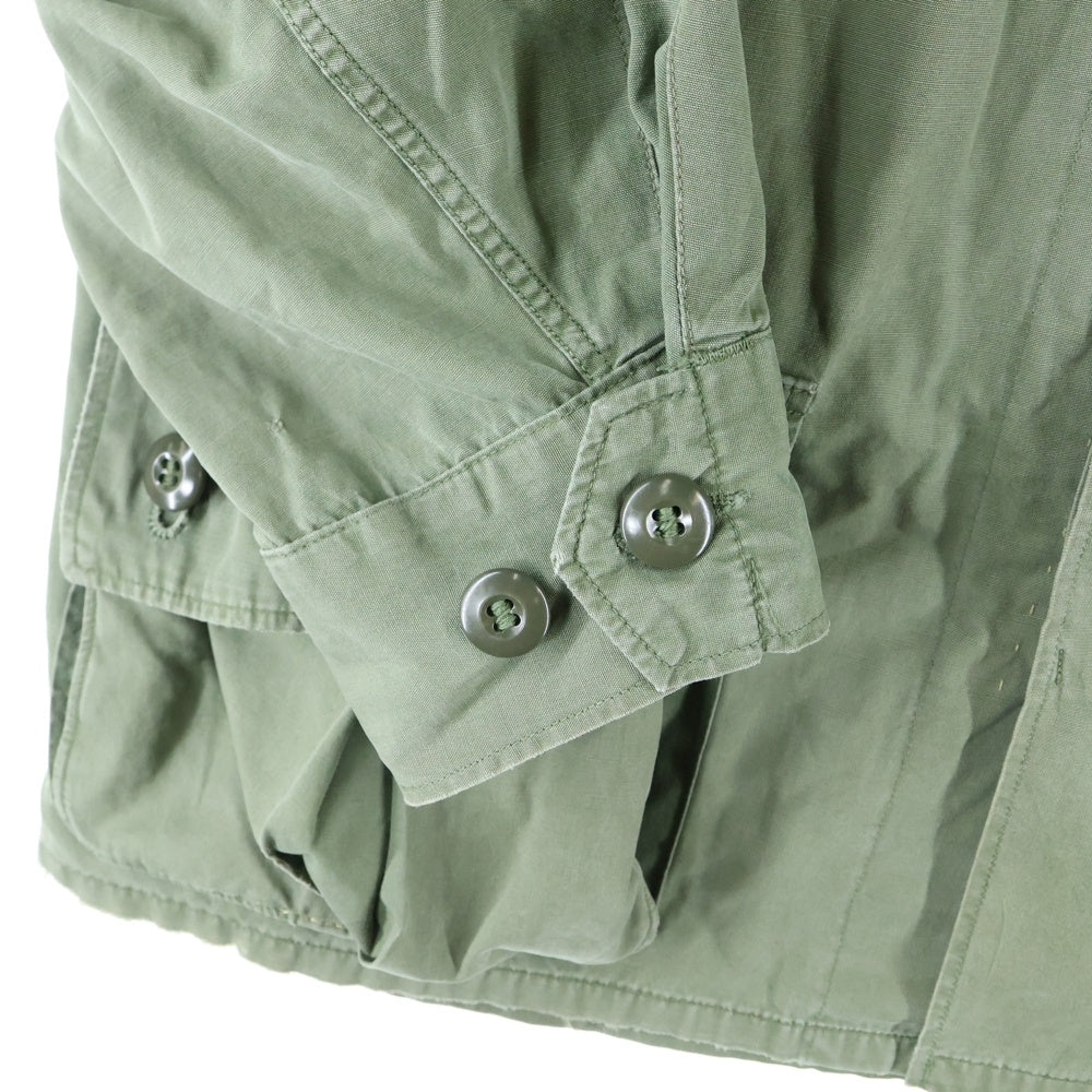VINTAGE(ヴィンテージ) 60S VINTAGE Jungle Fatigue Jacket 1st Model ジャングルファティーグ ファーストモデル ヴィンテージ ミリタリージャケット カーキ