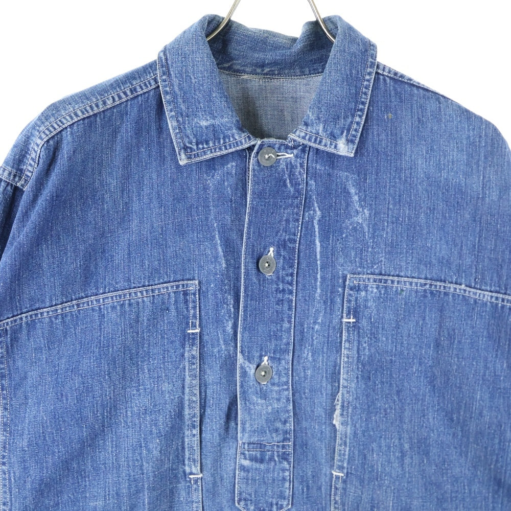 VINTAGE(ヴィンテージ) 30S VINTAGE US ARMY M-35 Denim Pullover Jacket ヴィンテージ デニムプルオーバージャケット インディゴ