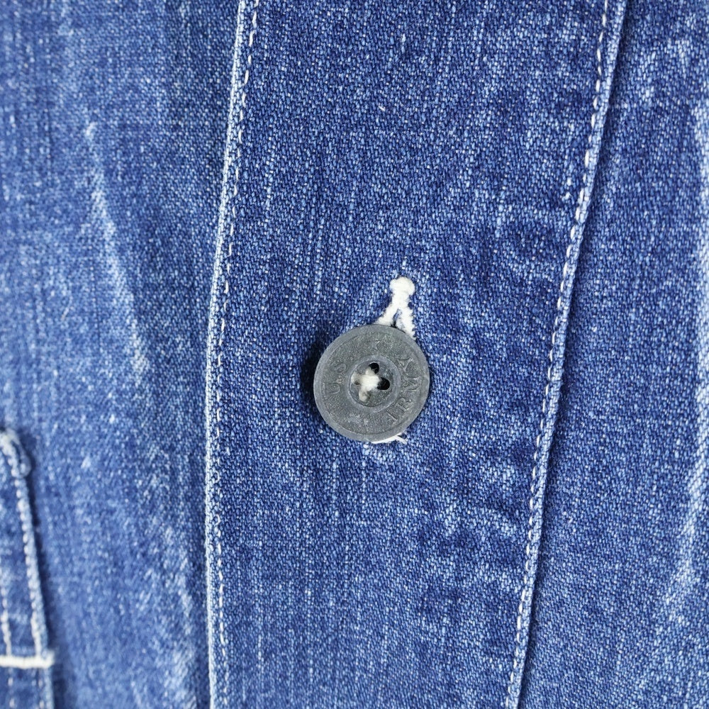 VINTAGE(ヴィンテージ) 30S VINTAGE US ARMY M-35 Denim Pullover Jacket ヴィンテージ デニムプルオーバージャケット インディゴ