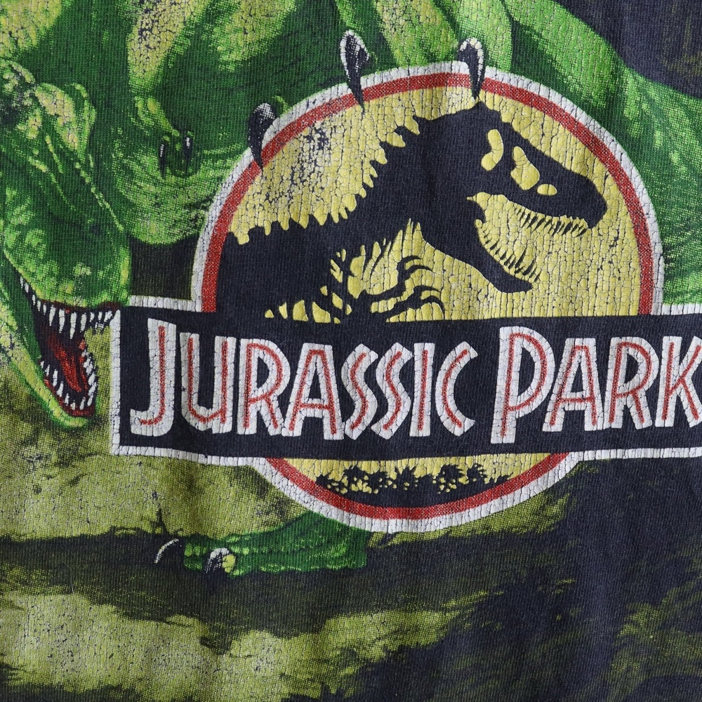 VINTAGE(ヴィンテージ) 90S VINTAGE JURASSIC PARK ジュラシックパーク ヴィンテージ ムービープリントTシャツ 半袖カットソー ブラック