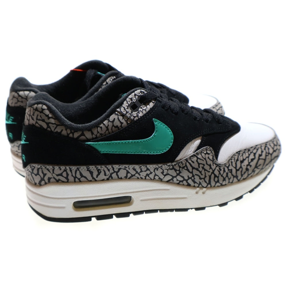 NIKE(ナイキ) ×atmos AIR MAX 1 Premium Retro Elephant アトモス エアマックス1 ローカットスニーカー レディース グレー/ブルー US6/24cm 908366-001