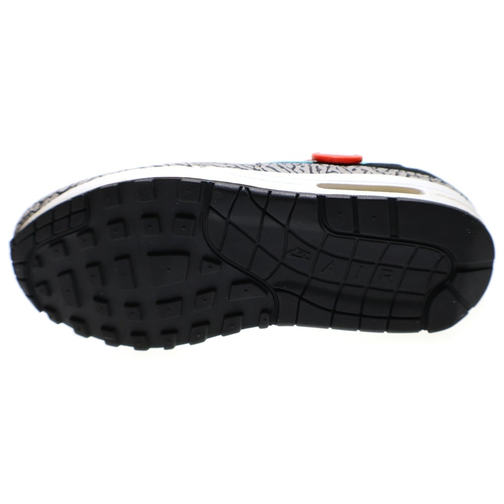 NIKE(ナイキ) ×atmos AIR MAX 1 Premium Retro Elephant アトモス エアマックス1 ローカットスニーカー レディース グレー/ブルー US6/24cm 908366-001