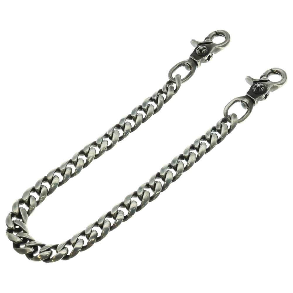 CHROME HEARTS(クロムハーツ) CLASSIC LONG-T/2クリップロングクラシック ウォレットチェーン シルバー BCA066