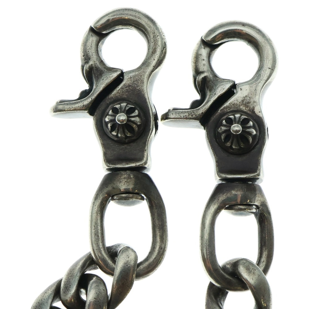 CHROME HEARTS(クロムハーツ) CLASSIC LONG-T/2クリップロングクラシック ウォレットチェーン シルバー BCA066