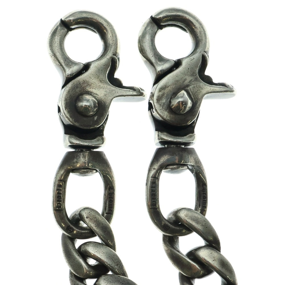 CHROME HEARTS(クロムハーツ) CLASSIC LONG-T/2クリップロングクラシック ウォレットチェーン シルバー BCA066