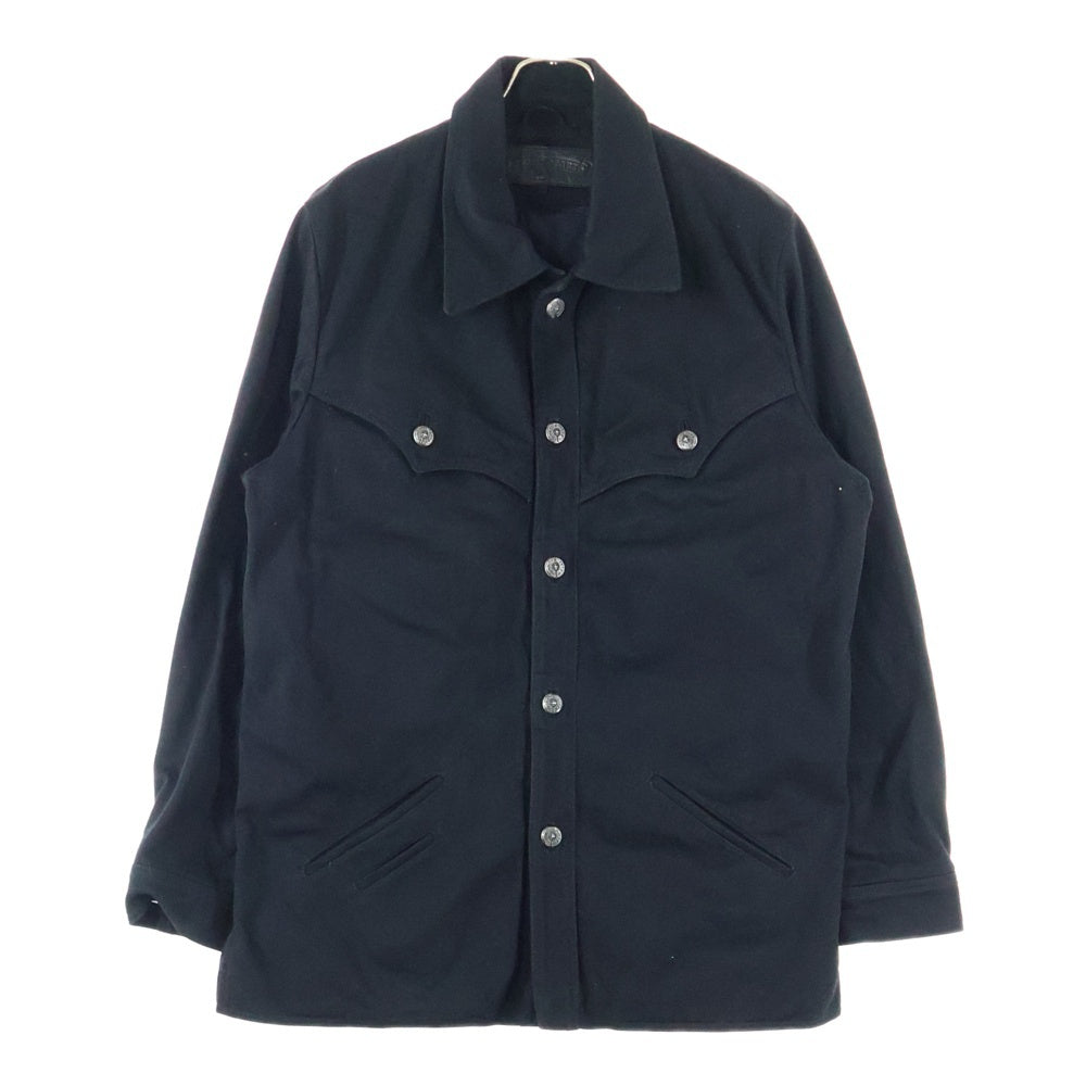CHROME HEARTS(クロムハーツ) HUNTING JACKET ハンティングジャケット ホースシューボタン クラシック デニムジャケット ブラック