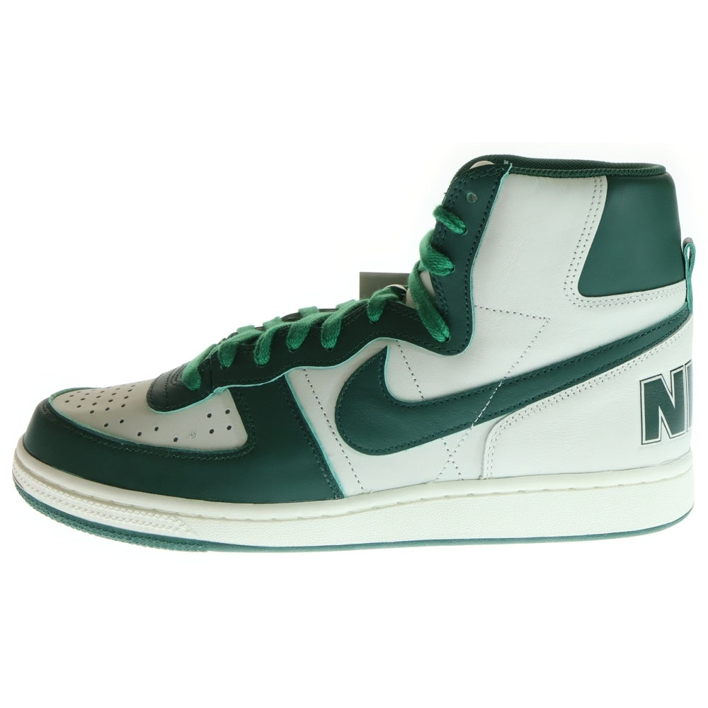 NIKE(ナイキ) TERMINATOR HIGH NOBLE GREEN ターミネーター ノーブルグリーン ハイカットスニーカー グリーン/ホワイト US9.5/27.5cm FD0650-100