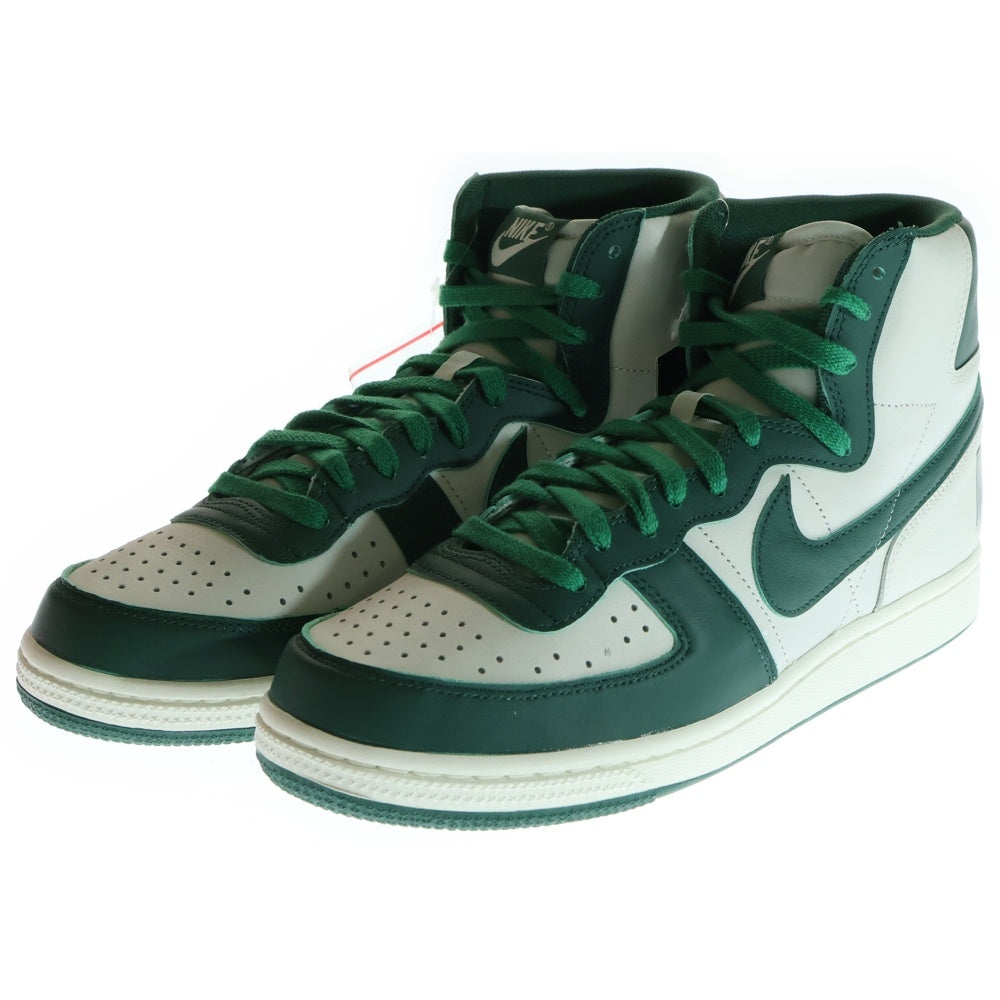 NIKE(ナイキ) TERMINATOR HIGH NOBLE GREEN ターミネーター ノーブルグリーン ハイカットスニーカー グリーン/ホワイト US9.5/27.5cm FD0650-100