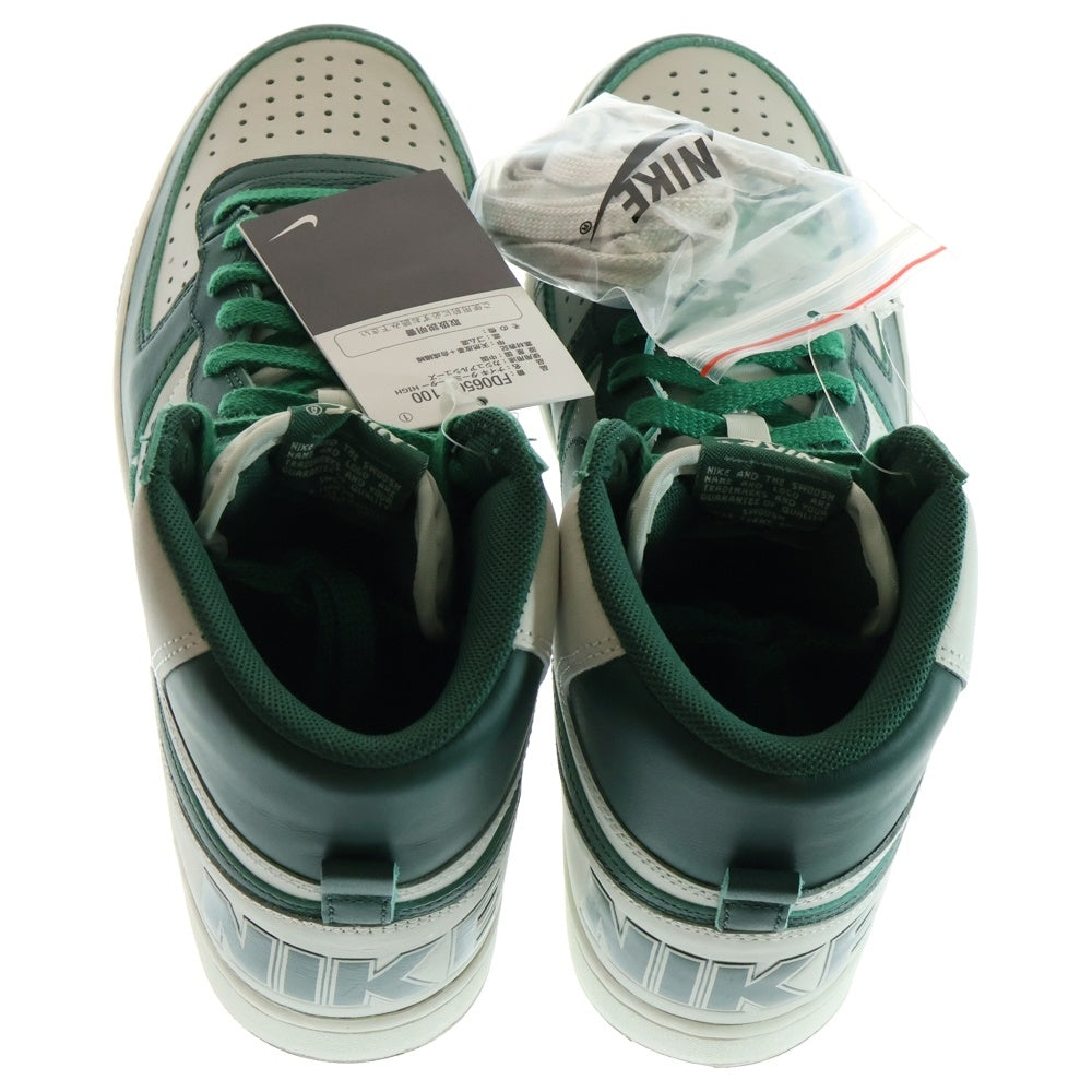 NIKE(ナイキ) TERMINATOR HIGH NOBLE GREEN ターミネーター ノーブルグリーン ハイカットスニーカー グリーン/ホワイト US9.5/27.5cm FD0650-100