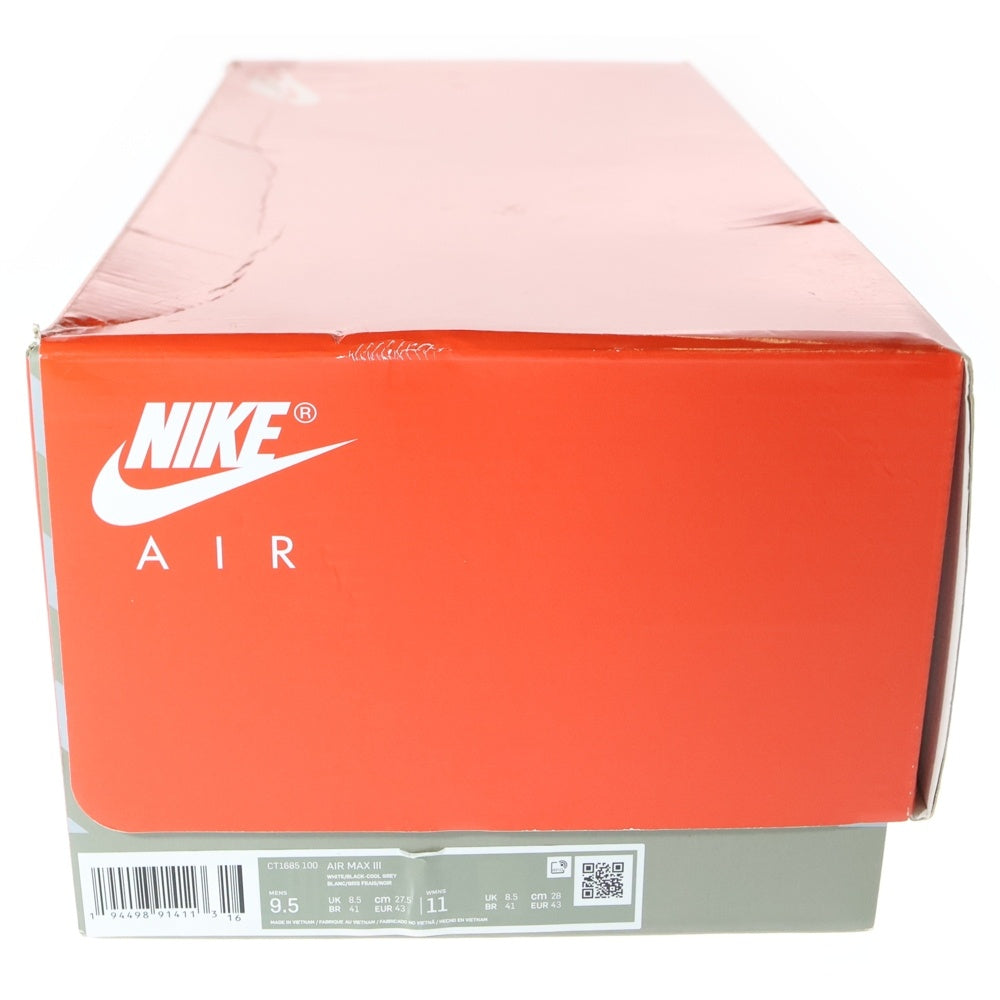 NIKE(ナイキ) AIR MAX 90 OG INFRARED エアマックス90 インフラ レッド ローカットスニーカー ホワイト US9.5/27.5cm CT1685-100