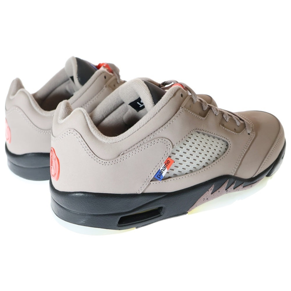 NIKE(ナイキ) ×PARIS SAINT-GERMAIN AIR JORDAN 5 RETRO LOW PSG パリサンジェルマン エアジョーダン5 レトロ ローカットスニーカー グレージュ US9.5/27.5cm DX6325-204