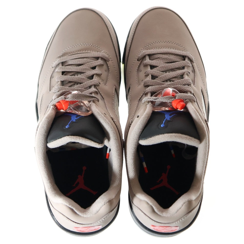 NIKE(ナイキ) ×PARIS SAINT-GERMAIN AIR JORDAN 5 RETRO LOW PSG パリサンジェルマン エアジョーダン5 レトロ ローカットスニーカー グレージュ US9.5/27.5cm DX6325-204