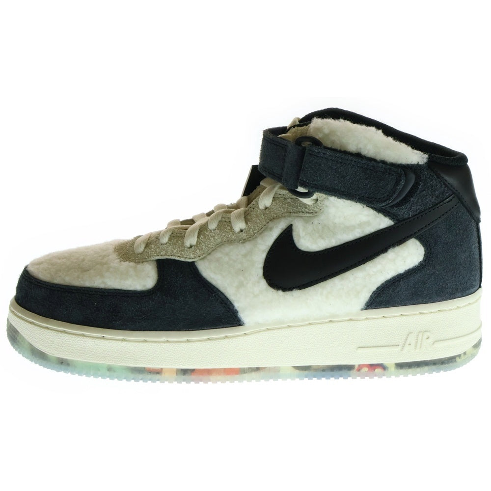 NIKE(ナイキ) AIR FORCE 1 MID 07 PREMIUM CULTURE DAY エアフォース1 プレミアム ココナッツ ミッドカットスニーカー ホワイト/グレー US9.5/27.5cm DO2123-113