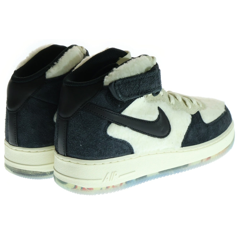 NIKE(ナイキ) AIR FORCE 1 MID 07 PREMIUM CULTURE DAY エアフォース1 プレミアム ココナッツ ミッドカットスニーカー ホワイト/グレー US9.5/27.5cm DO2123-113