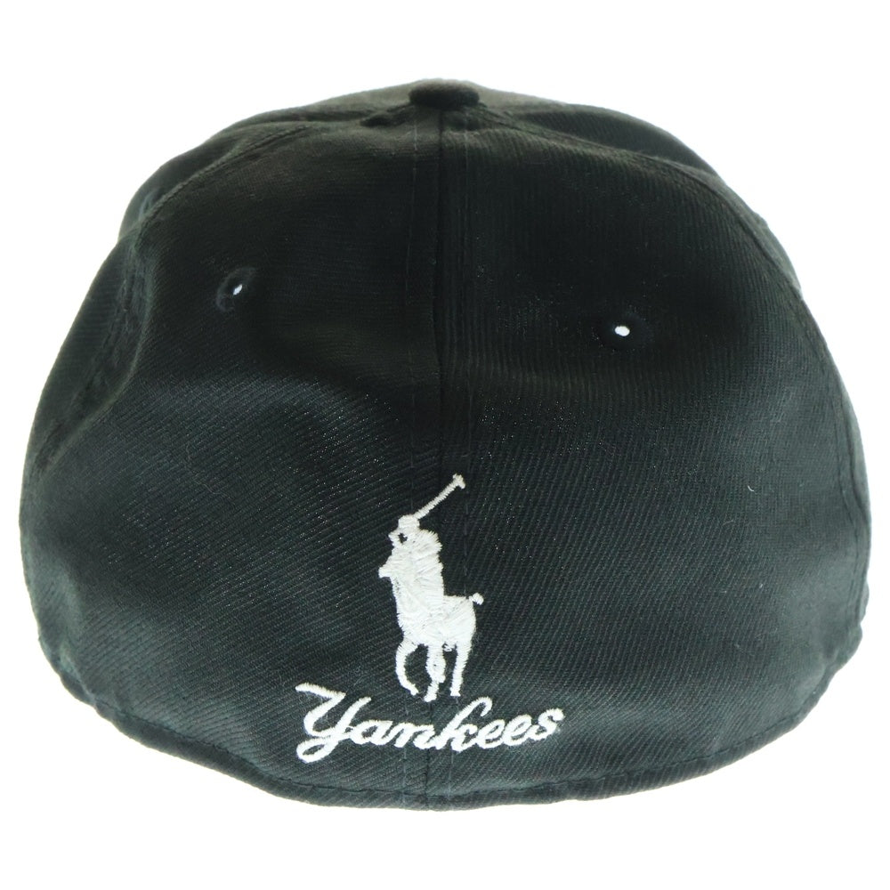 NEW ERA(ニューエラ) ×POLO RALPH LAUREN 49FORTY ポロ ラルフ ローレン クーパーズタウン ニューヨークヤンキース キャップ 帽子 ブラック