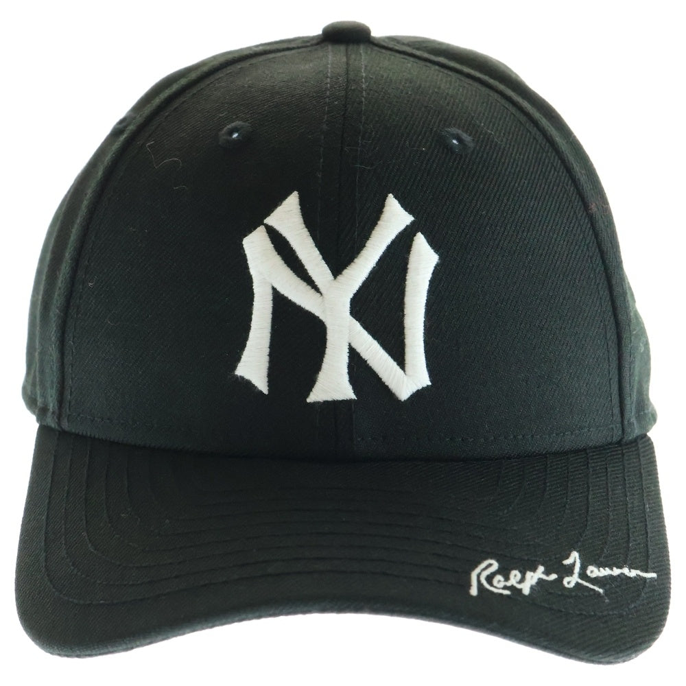 NEW ERA(ニューエラ) ×POLO RALPH LAUREN 49FORTY ポロ ラルフ ローレン クーパーズタウン ニューヨークヤンキース キャップ 帽子 ブラック