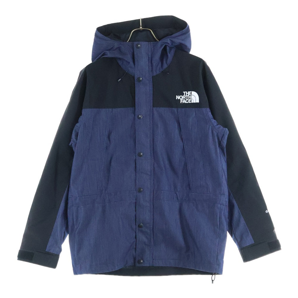 THE NORTH FACE(ザノースフェイス) MOUNTAIN LIGHT DENIM JACKET GORE-TEX マウンテンライト デニム フーデッドジャケット ゴアテックス インディゴ NP12032