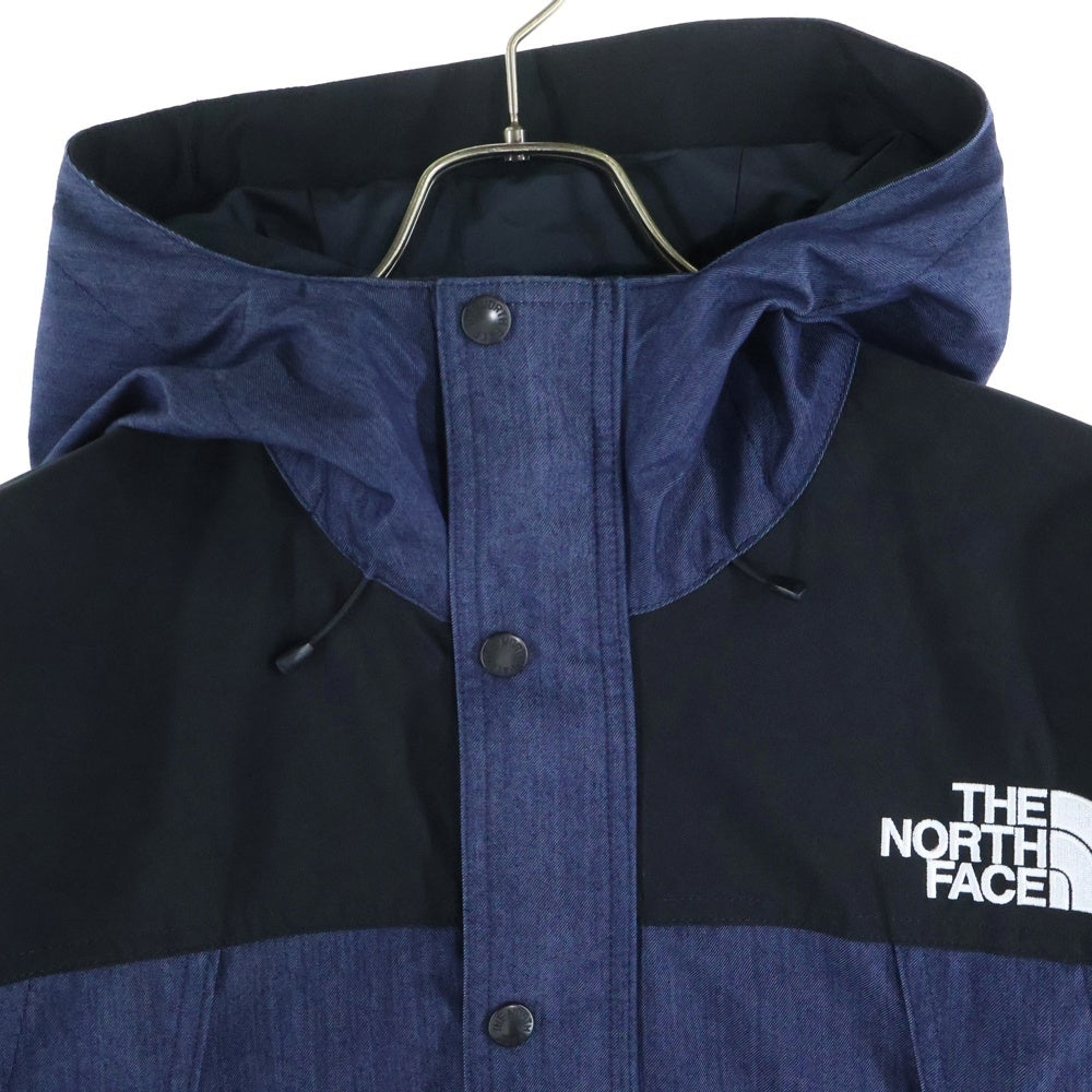 THE NORTH FACE(ザノースフェイス) MOUNTAIN LIGHT DENIM JACKET GORE-TEX マウンテンライト デニム フーデッドジャケット ゴアテックス インディゴ NP12032