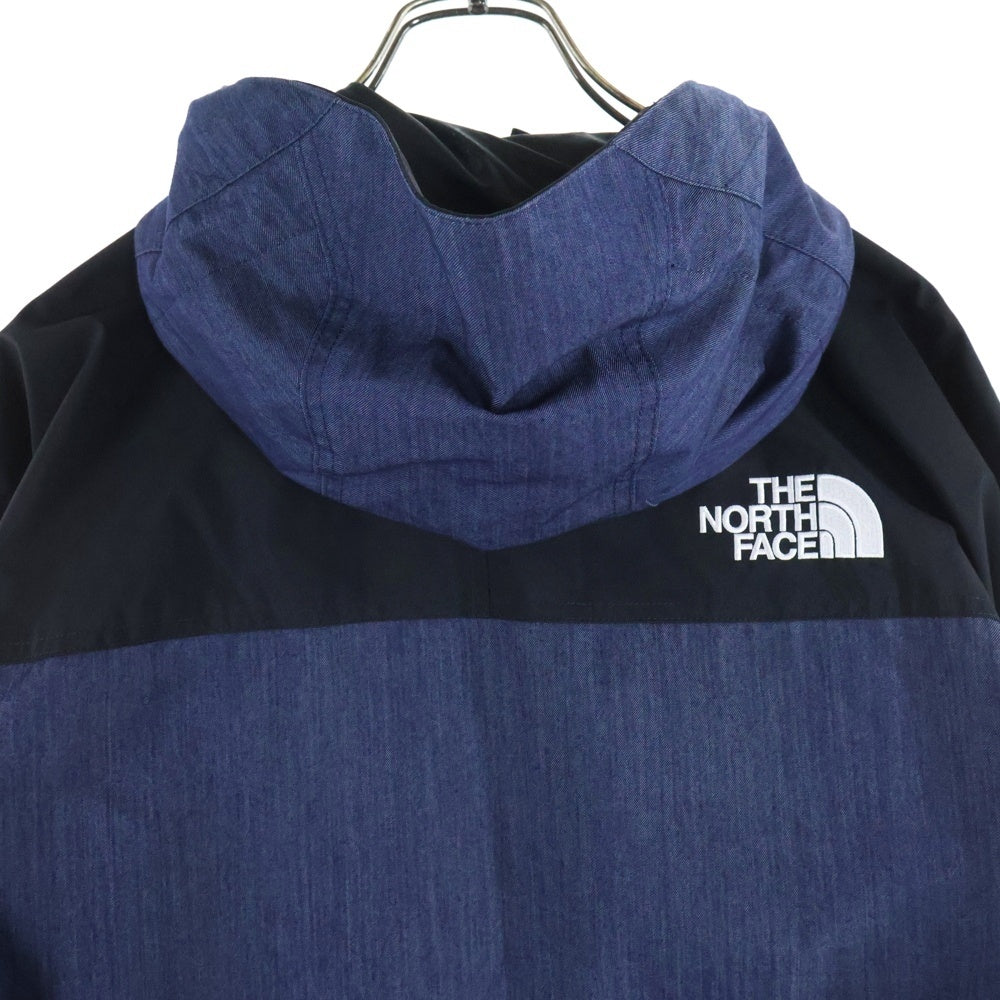 THE NORTH FACE(ザノースフェイス) MOUNTAIN LIGHT DENIM JACKET GORE-TEX マウンテンライト デニム フーデッドジャケット ゴアテックス インディゴ NP12032