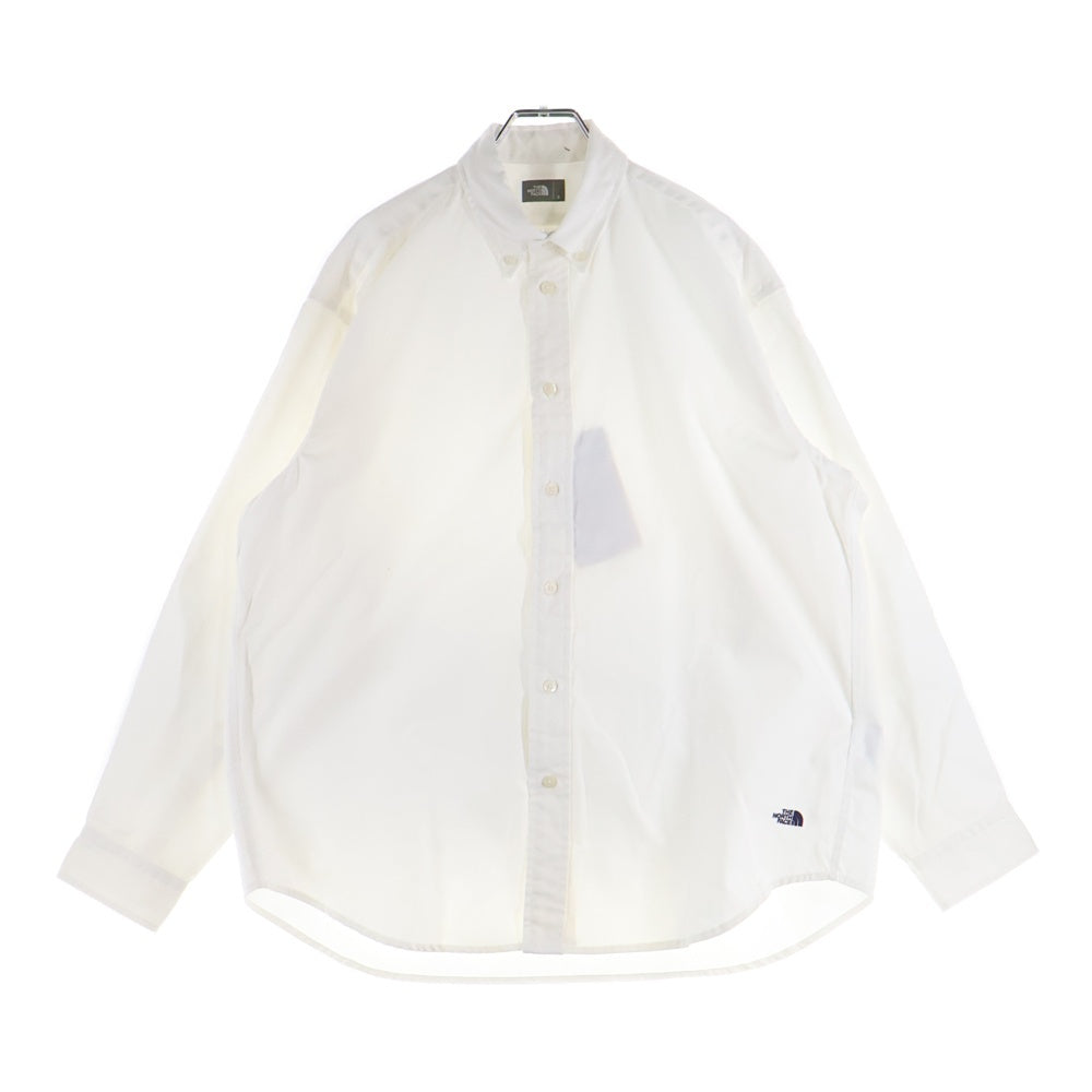 THE NORTH FACE(ザノースフェイス) L/S HALF DOME SHIRT ハーフ ドーム 長袖シャツ ホワイト NR12450
