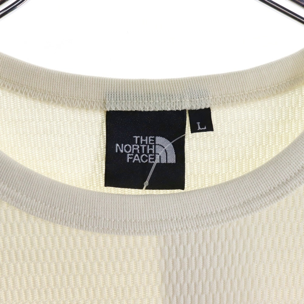 THE NORTH FACE(ザノースフェイス) S/S HONEYCOMB CREW ハニーコーム クルーネック 半袖Tシャツ カットソー ホワイト NT12137