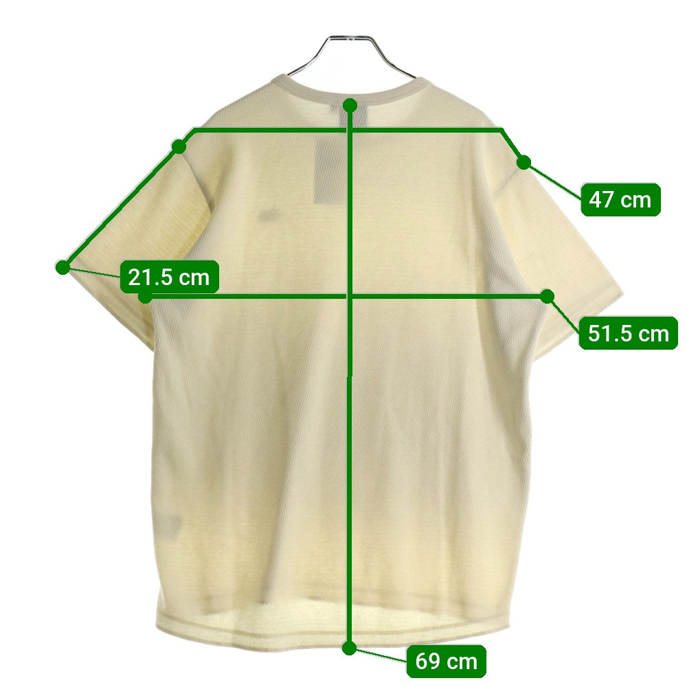 THE NORTH FACE(ザノースフェイス) S/S HONEYCOMB CREW ハニーコーム クルーネック 半袖Tシャツ カットソー ホワイト NT12137