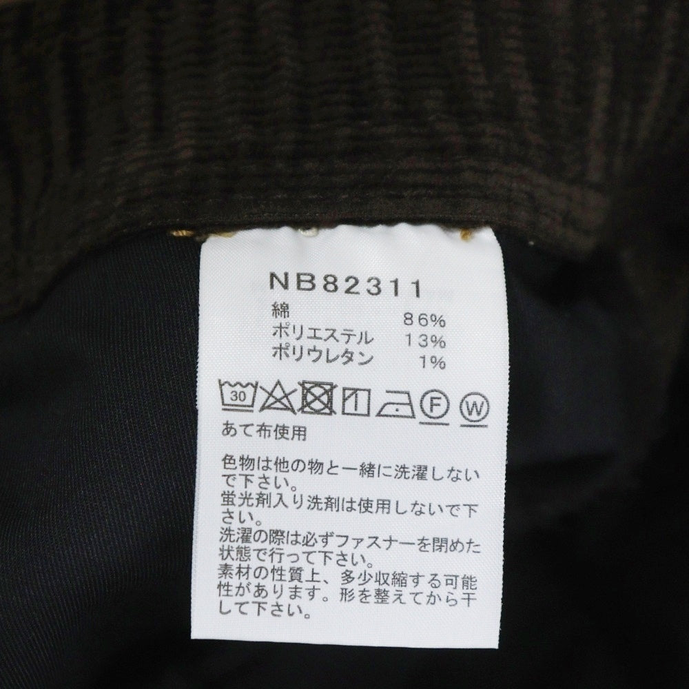 THE NORTH FACE(ザノースフェイス) Granum Cord Pant グラナムコーデュロイ パンツ ブラウン NB82311