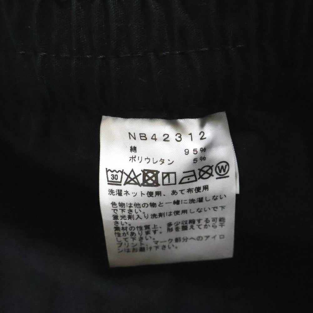 THE NORTH FACE(ザノースフェイス) Cotton OX Light Short コットンオックス ライトショーツ ハーフパンツ ブラック NB42312