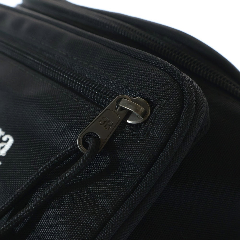 BALENCIAGA(バレンシアガ) XPLORER BELT PACK エクスプローラーベルトパック ロゴエンブロイダリー ショルダーバッグ ブラック 482389