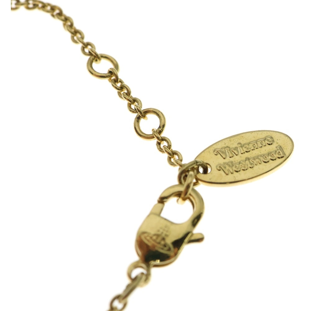Vivienne Westwood(ヴィヴィアンウエストウッド) THIN LINES FLAT ORB シンライン フラット オーブ ブレスレット ゴールド 61020139