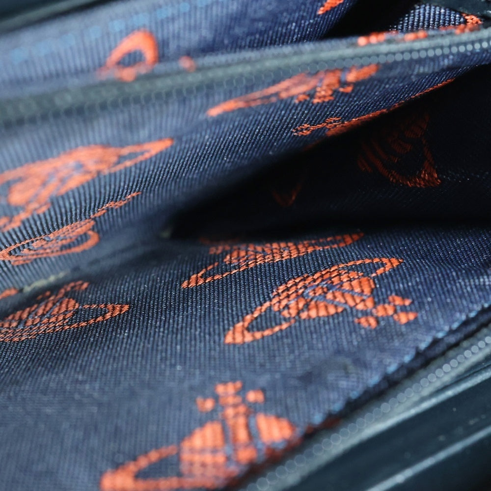 Vivienne Westwood(ヴィヴィアンウエストウッド) タータンチェック柄 ロゴデザインモチーフ ロングウオレット 財布 マルチ