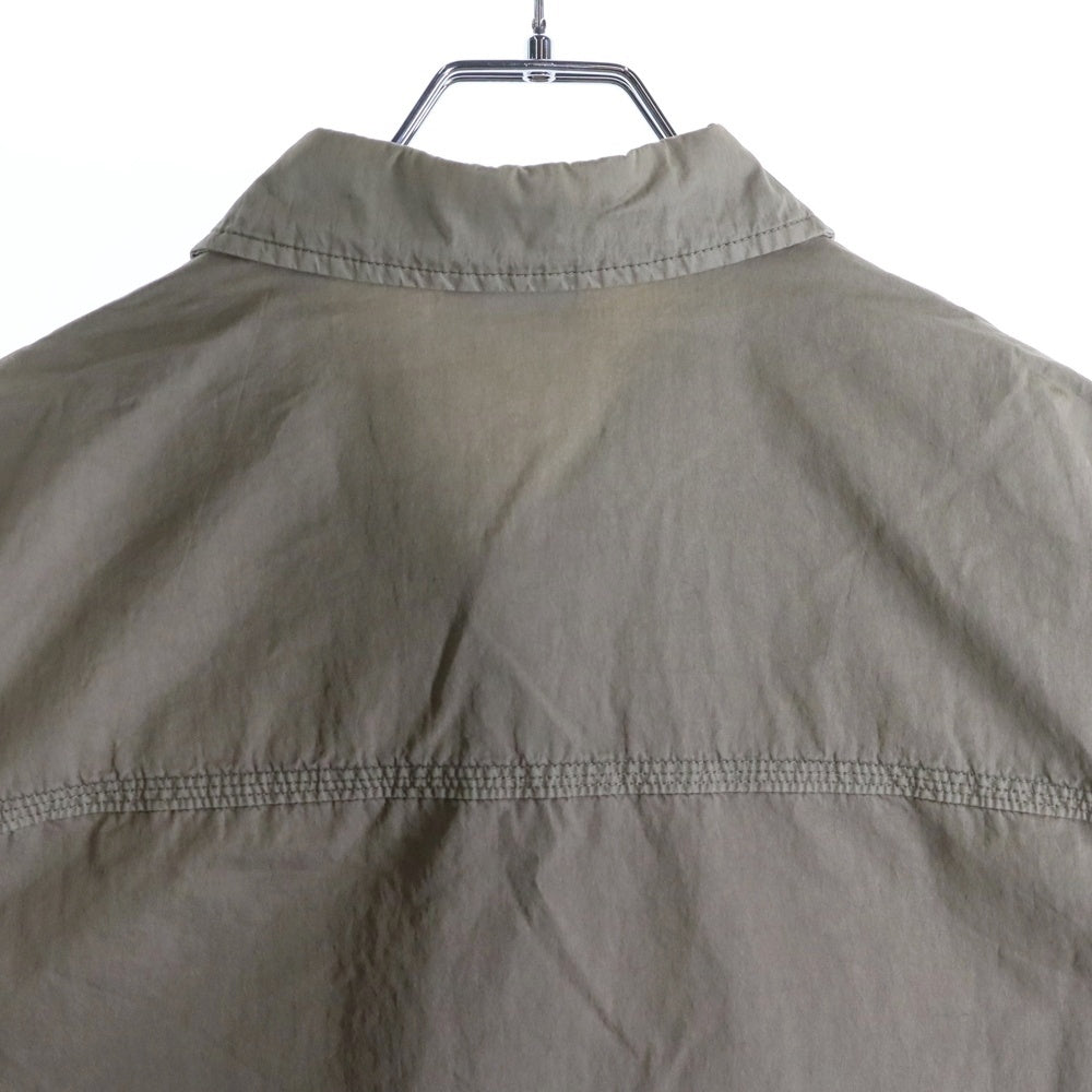 KITH(キス) 23SS Washed Apollo Shirt ウォッシュド アポロ 半袖シャツ ベージュ 23-051-060-0006-2-0