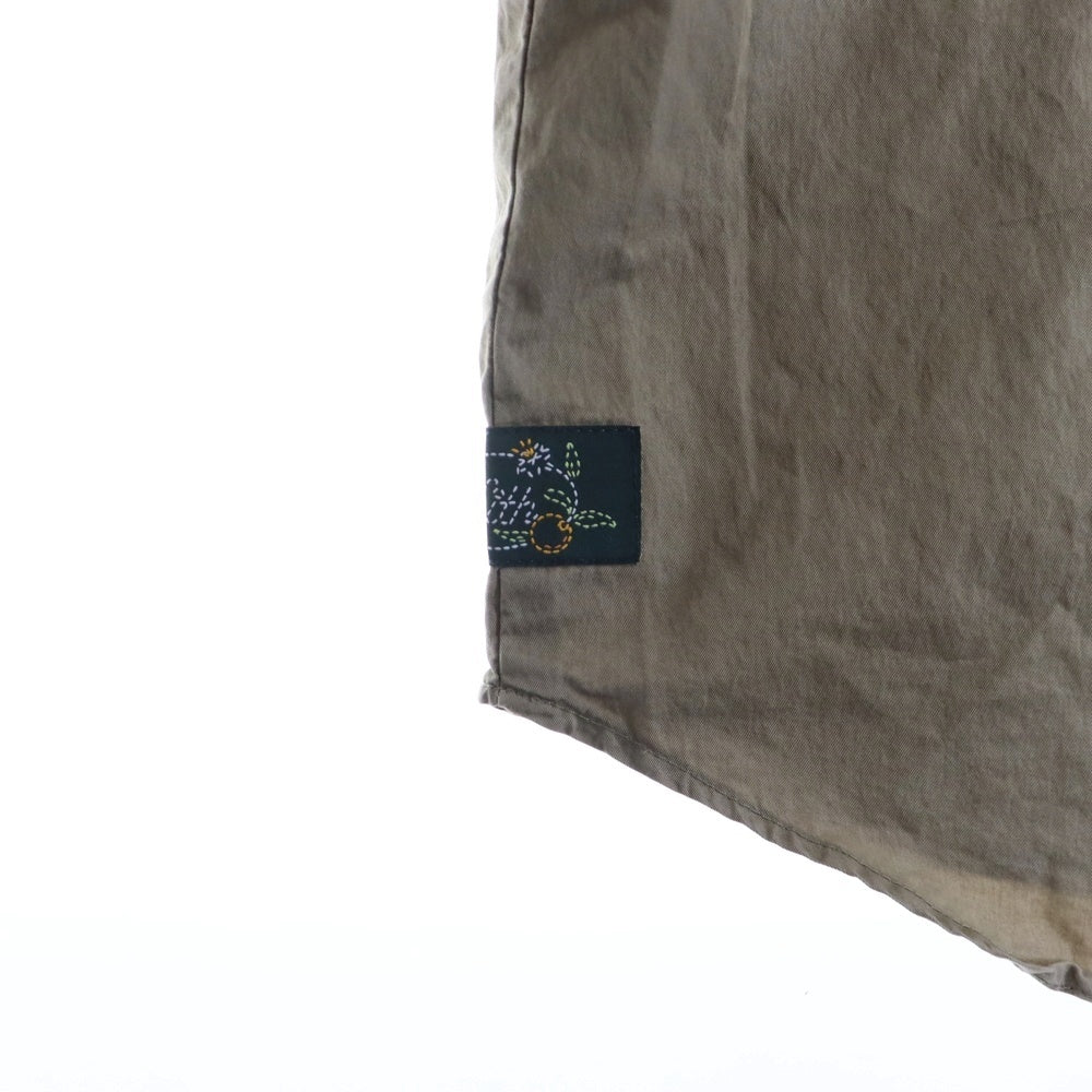 KITH(キス) 23SS Washed Apollo Shirt ウォッシュド アポロ 半袖シャツ ベージュ 23-051-060-0006-2-0